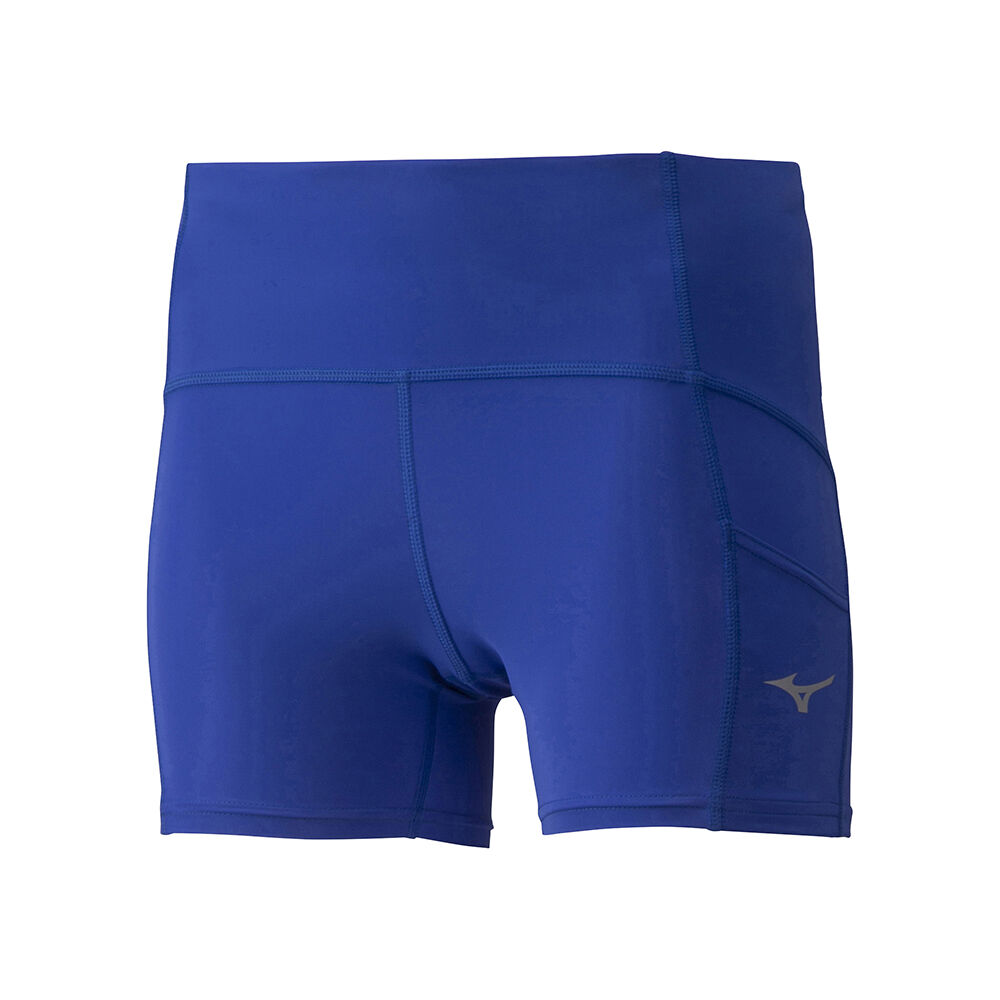 Mizuno Women's Core Short Running Tights Blue (J2GB020529-LSW)